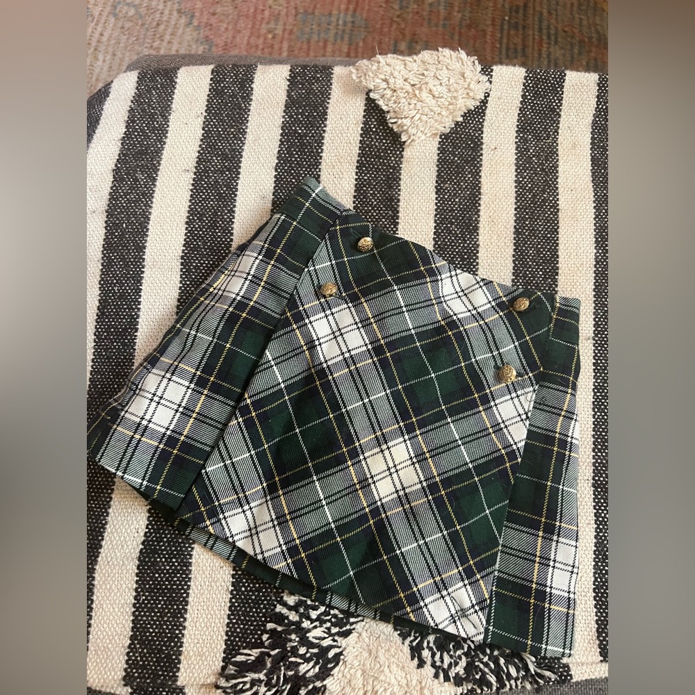 Janie and Jack plaid skirt